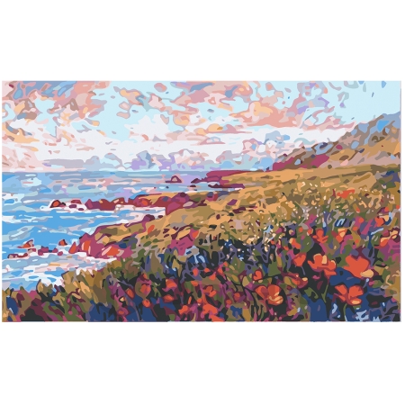 Coastal poppies