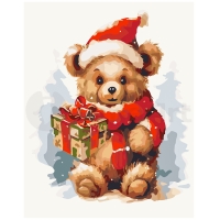 Christmas Santa bear