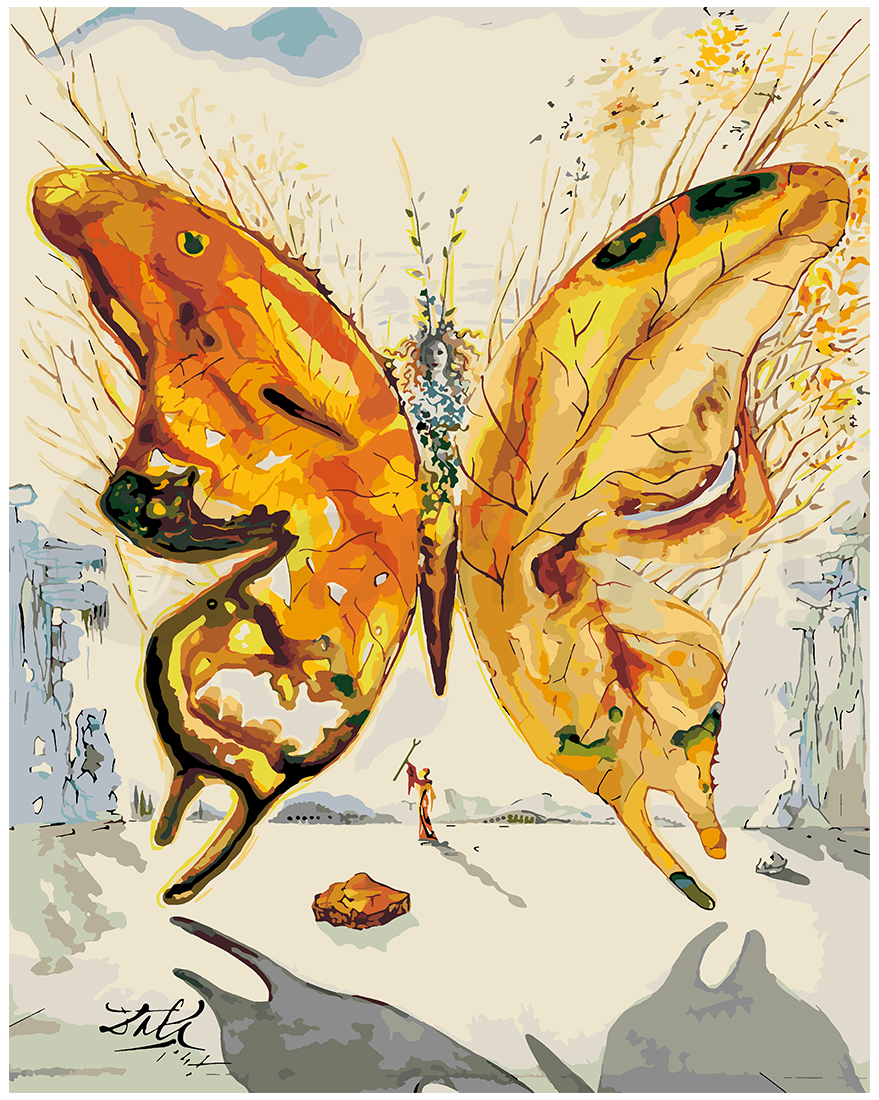 Salvador Dali "Venus butterfly"