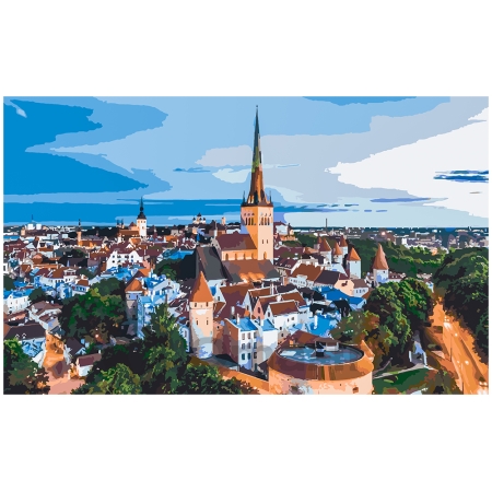 Tallinnan vanhakaupunki 40x65