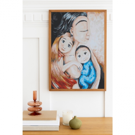 Happy mother