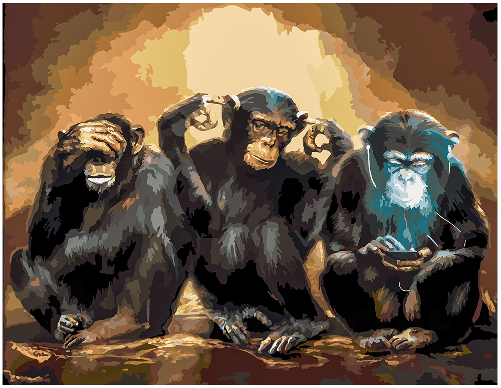 Trys išmintingos beždžionės