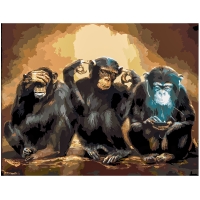 Three wise monkeys